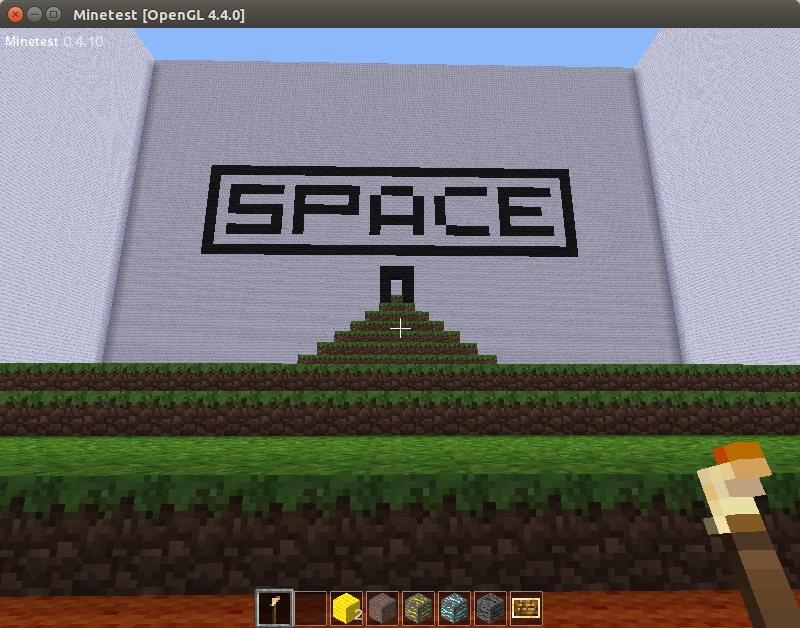 Minetest [OpenGL 4.4.0] tutorial world.png